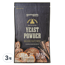 곰곰 이스트 분말, 90g, 3개