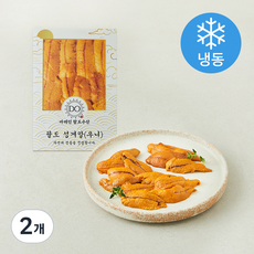 칠레산 팔도 성게알 우니 (냉동), 2개, 100g