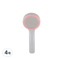 플라워 샤워 헤드, 4개, 핑크