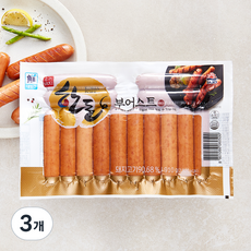 대림선 한돈부어스트, 910g, 3개