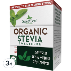 SweetLeaf 甜葉菊甜味劑, 57g, 3個