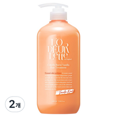 로더렛 컬러핏 번트 바닐라 헤어 트리트먼트, 1L, 2개