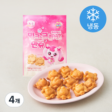 델리만쥬 하츄핑의 밀크 & 크림 치즈 만쥬 (냉동), 150g, 4개, 1개입