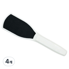 글로어스 간편한 풋파일 화이트, 44g, 4개, 1개입