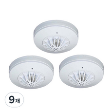 Mirae Tech恆溫式點型探測器, 9個, 白色