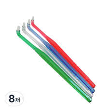 Miso Dental 圓頂型臼齒牙刷 隨機出貨 18cm, 1入, 8個