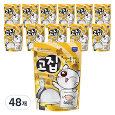 고집 고양이 간식, 치킨, 60g, 48개