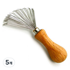 브러쉬 크리닝 솔, 브라운, 5개