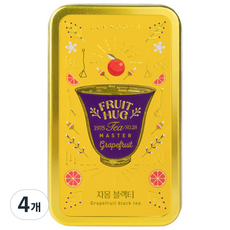 쌍계명차 과일허그 자몽 블랙티 티캔, 2.7g, 6개입, 4개