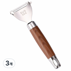 윈클로 스텐 감자칼 야채칼 다용도칼 Y자형 필러, 혼합색상, 3개