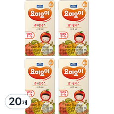 Maeil 孩童蘋果水梨汁, 125ml, 20入