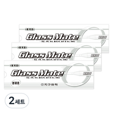 地球化學 Glassmate 玻璃用色鉛筆 白色 3入 x 12p 組, 2套, 1色