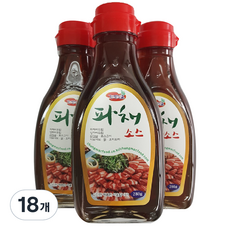 청맥 고기로스용 파채소스 3p, 280g, 18개