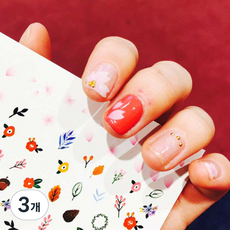 舌頭的房子指甲水貼花貼紙, 櫻花結局, 3個