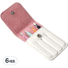 dunhome 粉彩高級專家用鑷子4件組, 6套, 白色