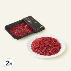 횡성명품한우유통사업단 다짐육 1++등급 (냉장), 300g, 2개