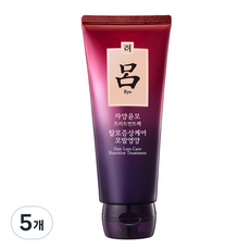 려 자양윤모 탈모증상케어 모발영양 트리트먼트, 200ml, 5개