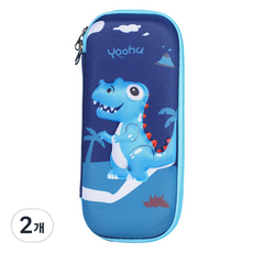 ARTJOY 3D立體鉛筆盒, 2個, 嗚呼恐龍