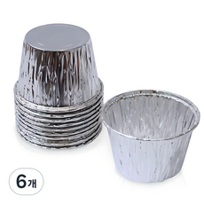 은박 베이킹컵 55mm 10p, 6개