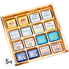 올데이 합격기원 럭셔리 초콜렛 16p 세트, 72g, 5개