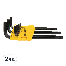 sunkey 長球頭扳手組 黑色 SBW-9BG, 2套