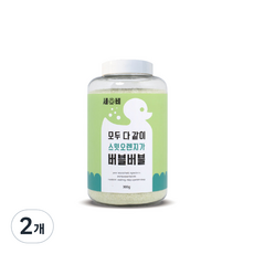 세소비 모두다같이 버블바스 입욕제 스윗오렌지, 300g, 2개