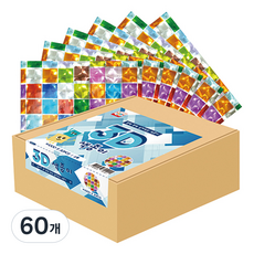 YOUNG ART 3D方塊色紙, 1色, 360個