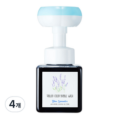 따블리에 유아 컬러 버블워시 블루, 250ml, 4개