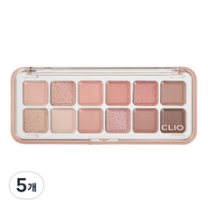 클리오 프로 아이 팔레트 에어 후로페샤날청과, 09 복숭아누르면사과해, 5개