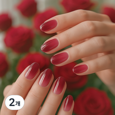 잇템샵 프리상콤 젤네일 스트립 스티커, 프리상콤027, 2개