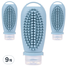 아이앤지마켓 파스텔 다용도 용기 10ml, 9개, 블루