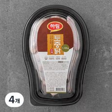 하림 참 토종닭 백숙용 (냉장), 1100g, 4개