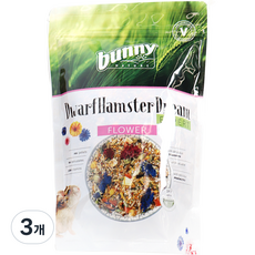 버니 드워프 햄스터 드림 엑스퍼트 플라워 사료 20925, 500g, 3개