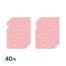 ibis 女童用國小3-6年級閱讀記錄本 窄行, 40個, 混合顏色