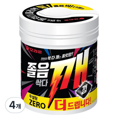 오리온 졸음싹다깨껌, 102g, 4개