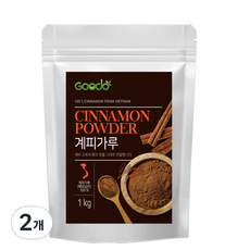 구도 계피가루, 1kg, 2개