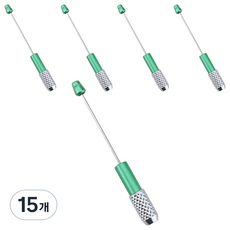 미소로운 DIY 연필깍지, 그린, 15개