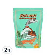 하스트 화산송이 스크럽 모공 클렌징 바, 100g, 2개