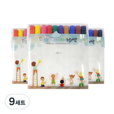 momsboard 迷你白板筆, 10色, 90個