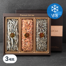 신건호멸치 햇멸치 3종 특품 선물세트 1호 (냉동), 3세트