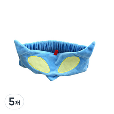 蠟筆小新造型洗臉髮帶, 動作面具, 5個