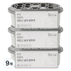 Ondasoop 半永久強力冰箱除臭劑, 9個, 300g