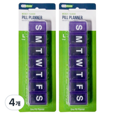 ezydose 7日藥盒隨機出貨 大, 4個