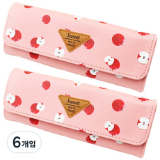 포포팬시 과일 스윗 필통, 애플, 6개입