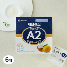 세브란스에이투 연세유업 요거트 레몬 4개입, 320g, 6개