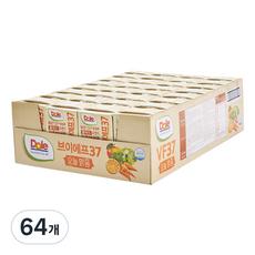 돌 VF37 오늘 맑음 야채혼합주스, 64개, 120ml