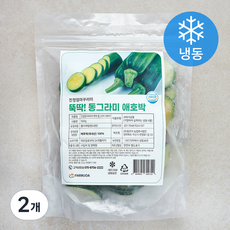 팜조아 뚝딱 동그라미 애호박 (냉동), 2개, 500g