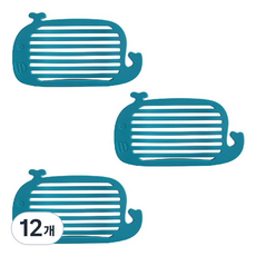 Dahaeyu Dining 可愛矽膠肥皂收納盒 鯨魚造型, 48g, 12個