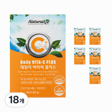 네추럴라이즈 데일리 비타씨 플러스 20p, 18개
