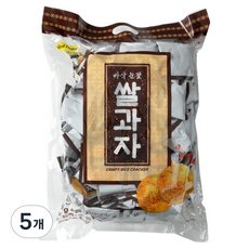 바삭 눈꽃 쌀과자, 900g, 5개